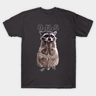 OMG Raccoon T-Shirt